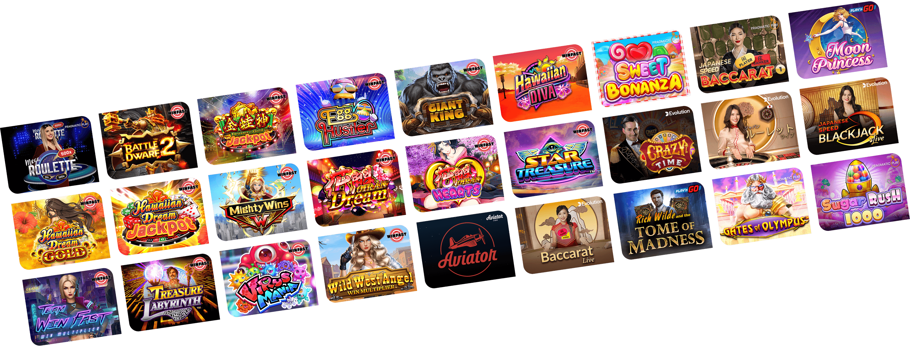 Casino Games Background